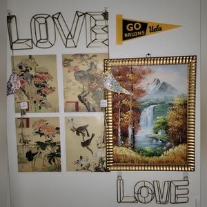 Set Of 10 New Nature & Landscape, Love Hummingbird, UCLA Wall Art Decorations